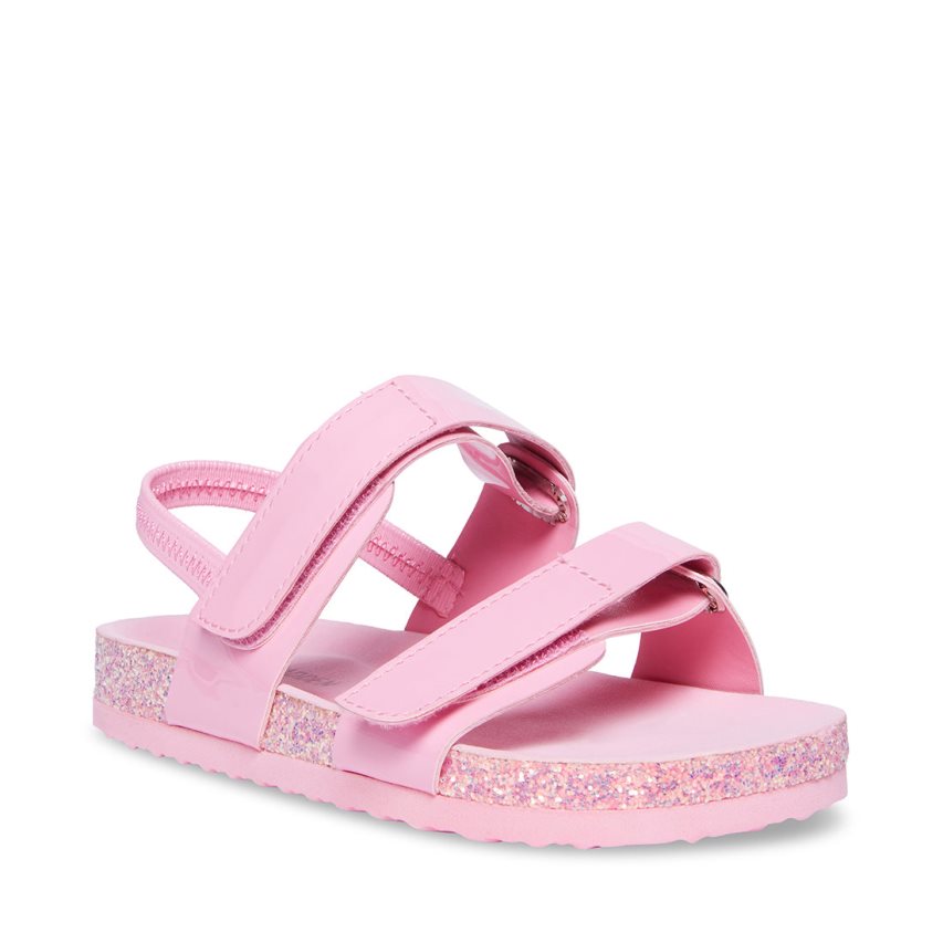 Steve Madden Adouble Patent Platåsandaler Barn Rosa | VAMIP6712