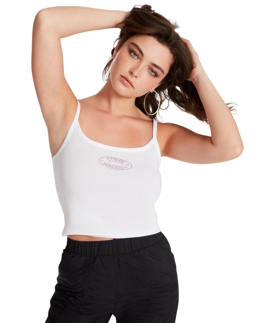 Steve Madden Alexa Singlet Dame Hvite | CHTMQ9671