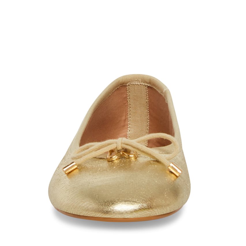 Steve Madden Blossoms Ballerinasko Dame Gull | OCHPJ4102