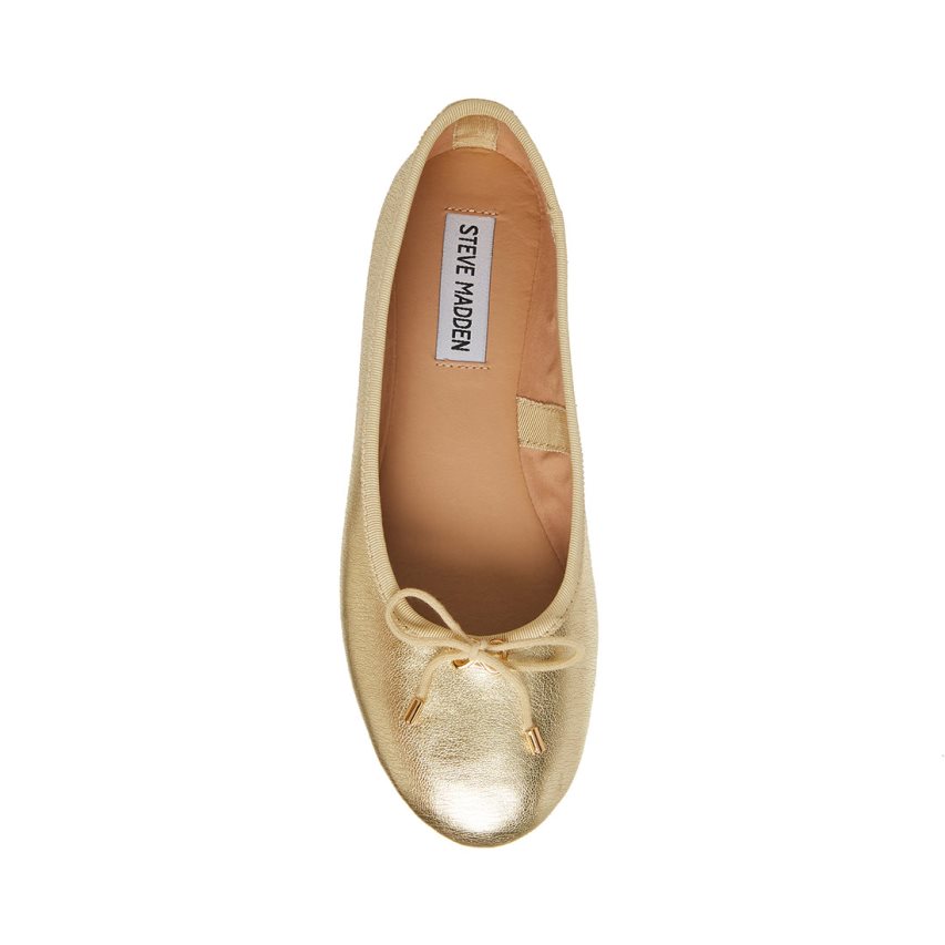 Steve Madden Blossoms Ballerinasko Dame Gull | OCHPJ4102