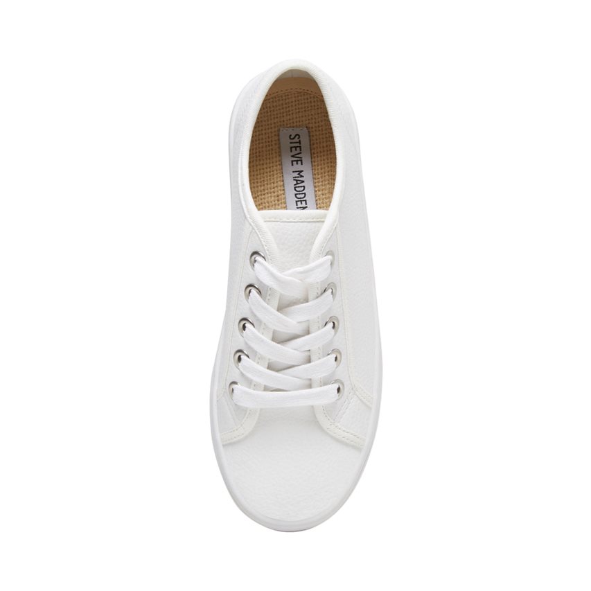 Steve Madden Bobbi30 Joggesko Dame Hvite | ZIGMN2518