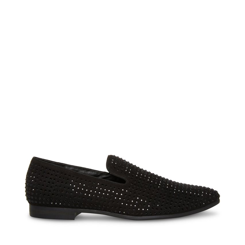 Steve Madden Cavia Loafers Herre Svarte | ROAGV5076