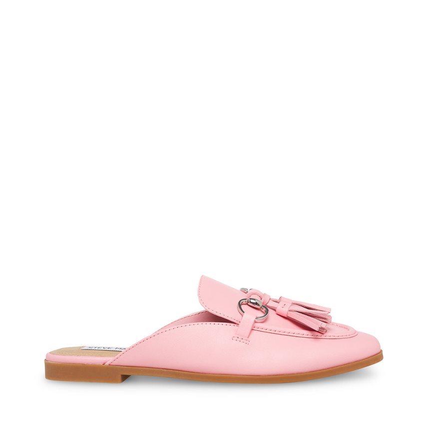 Steve Madden Cayler Lær Mules Sko Dame Rosa | RIPVC0681