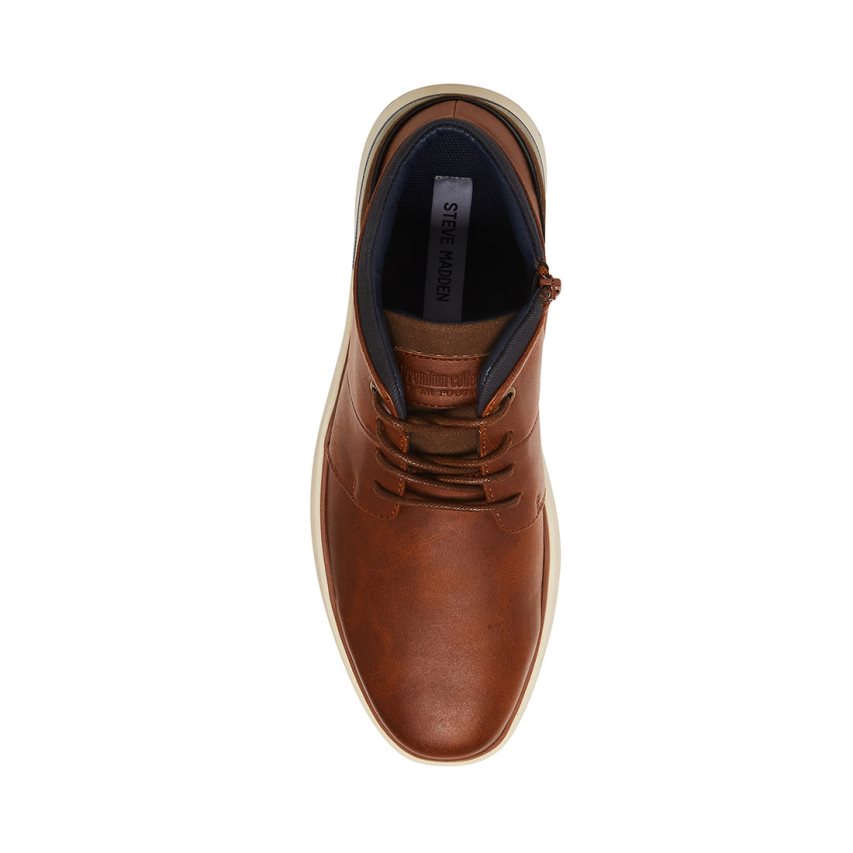 Steve Madden Collier Chukka Støvler Herre Brune | KUPHV8305