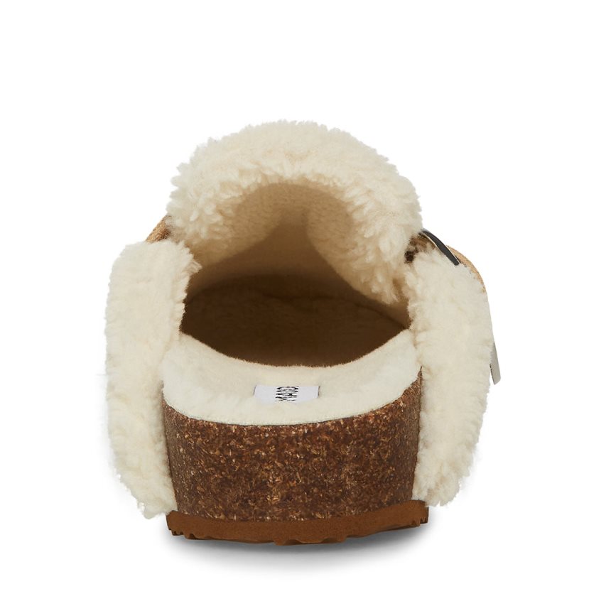 Steve Madden Cuddle Badesandaler Dame Hvite | UMZBS4216