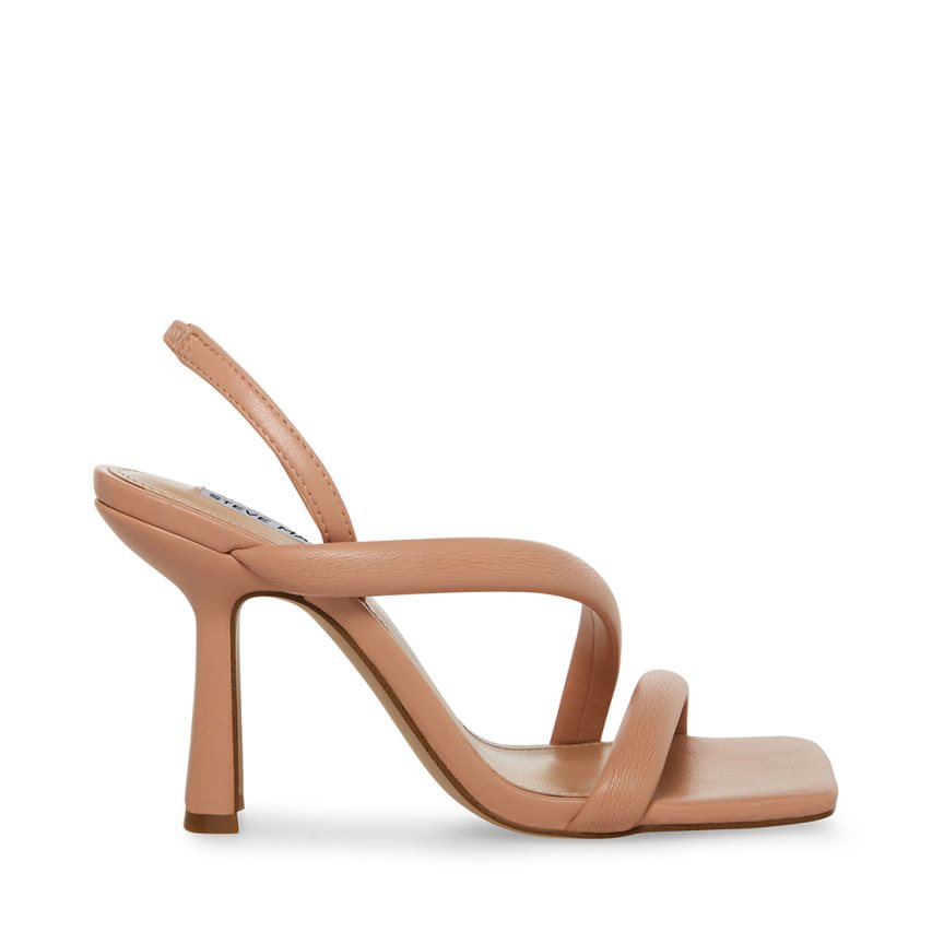 Steve Madden Elizabeth Sandaler med Hæl Dame Brune | XIPCK7326