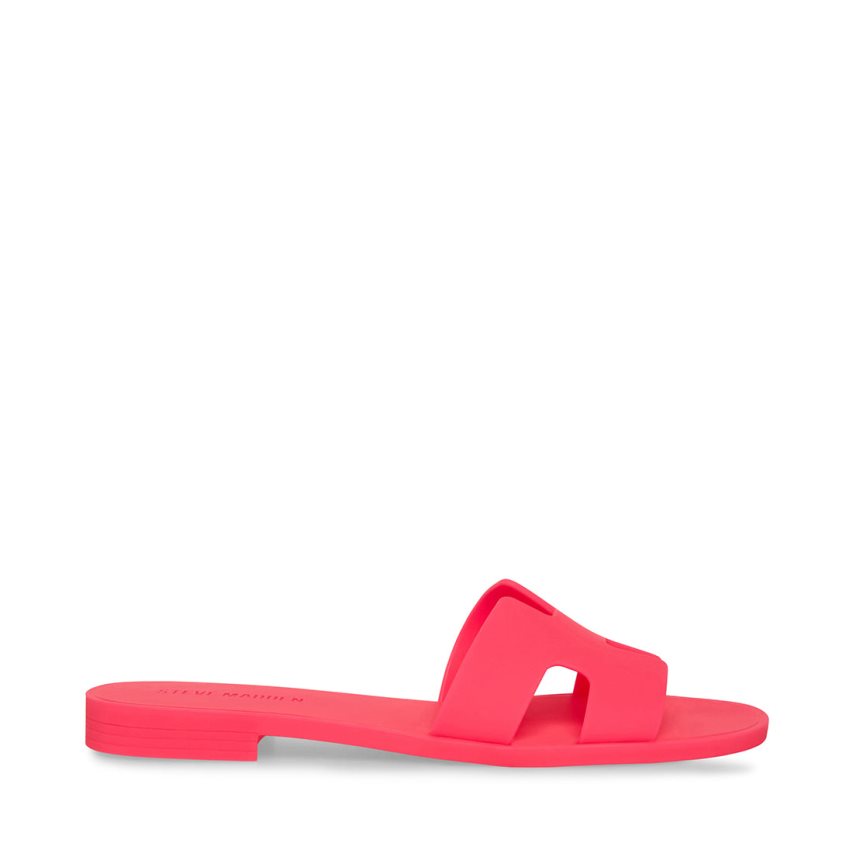 Steve Madden Hadyn-j Neon Badesandaler Dame Rosa | YERIT4052