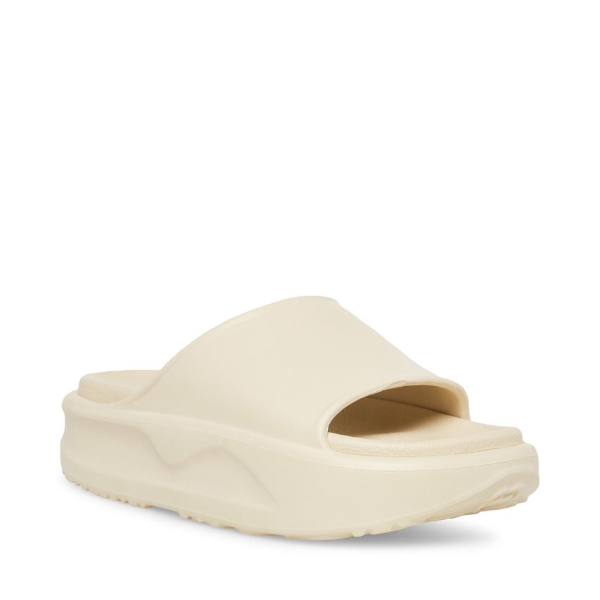 Steve Madden Jazzie Badesandaler Dame Beige | JKWAT0475