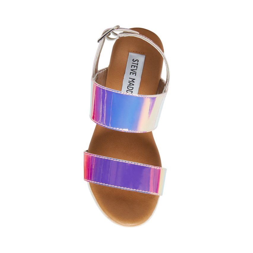 Steve Madden Jbrendaa Iridescent Platåsandaler Barn Multicolor | SAVXE0915