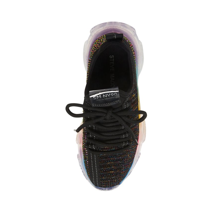 Steve Madden Jmaxima Joggesko Barn Svarte Multicolor | BPLFJ8645