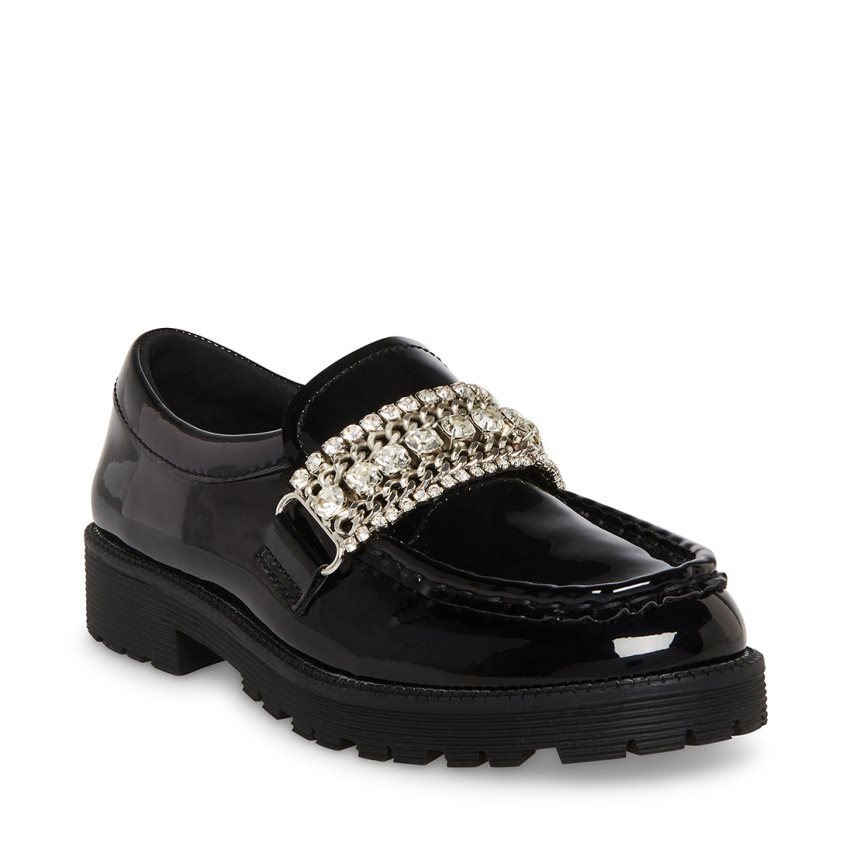 Steve Madden Jmaybell Loafers Barn Svarte | XNTZO1067