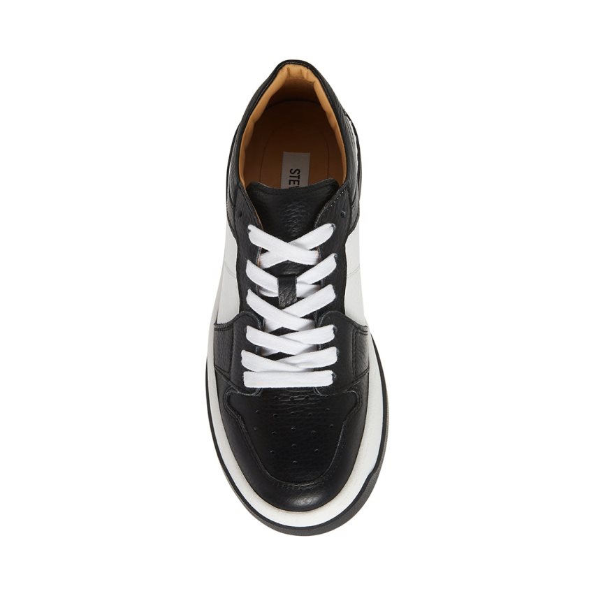 Steve Madden Joey Joggesko Dame Svarte Hvite | XQIRT5962