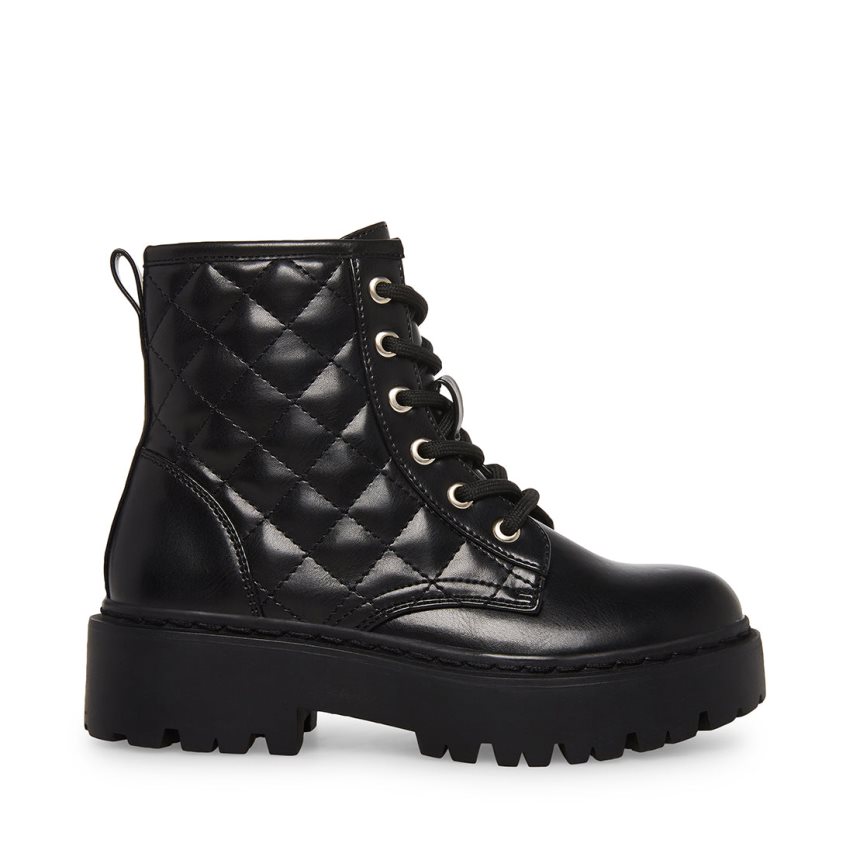 Steve Madden Jrockk Ankelstøvletter Barn Svarte | YQCOT7354