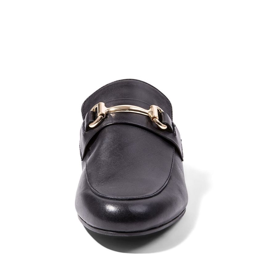 Steve Madden Kandi Lær Mules Sko Dame Svarte | IHAQM2587