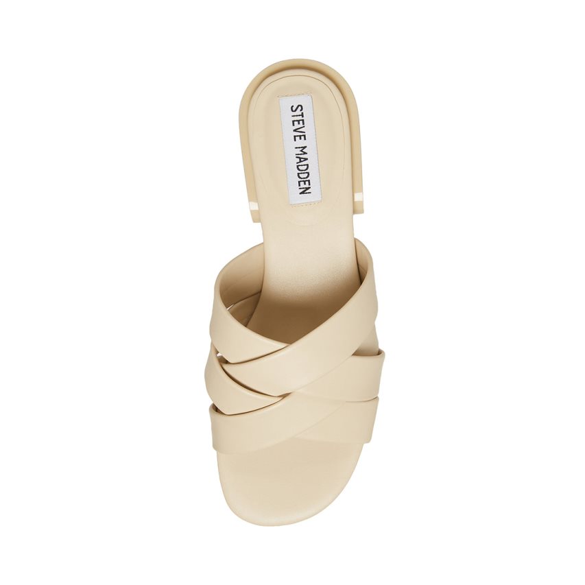 Steve Madden Kessy Mules Sko Dame Beige | BXSWK6580