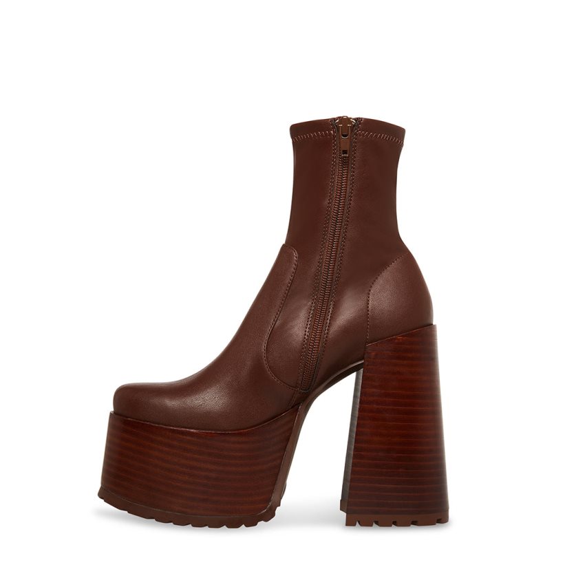 Steve Madden Kyana Platform Sko Dame Mørke Brune | RTYOW8014