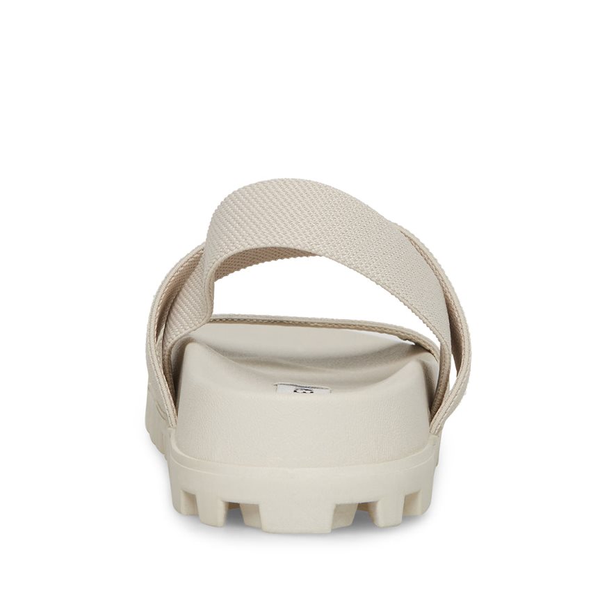 Steve Madden Landmark Flate Sandaler Dame Grå | QRCTB3789