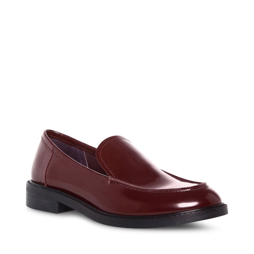 Steve Madden Larusso Loafers Dame Burgunder | UAKFR1743