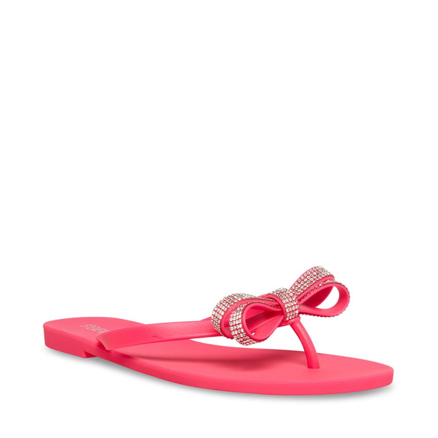 Steve Madden Leanne Flip Flops Dame Rosa | CROSX6879