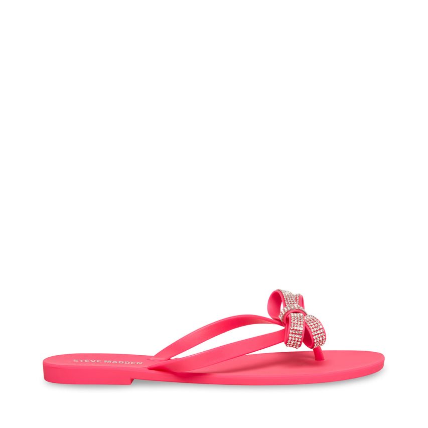 Steve Madden Leanne Flip Flops Dame Rosa | CROSX6879