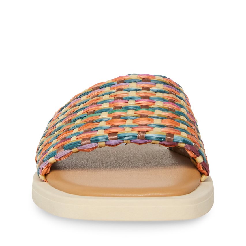 Steve Madden Leigh Badesandaler Dame Multicolor | EKARW8462