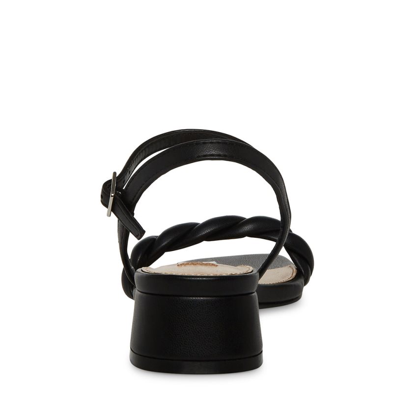 Steve Madden Magnetic Sandaler med Hæl Dame Svarte | AKHBZ0495