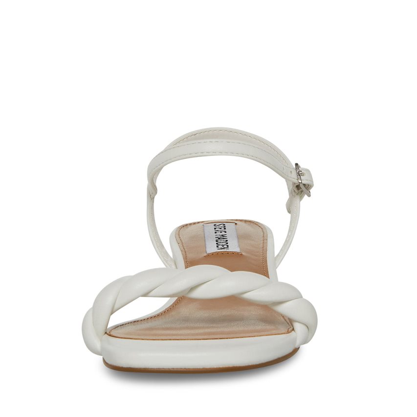 Steve Madden Magnetic Sandaler med Hæl Dame Hvite | UIMVD4970