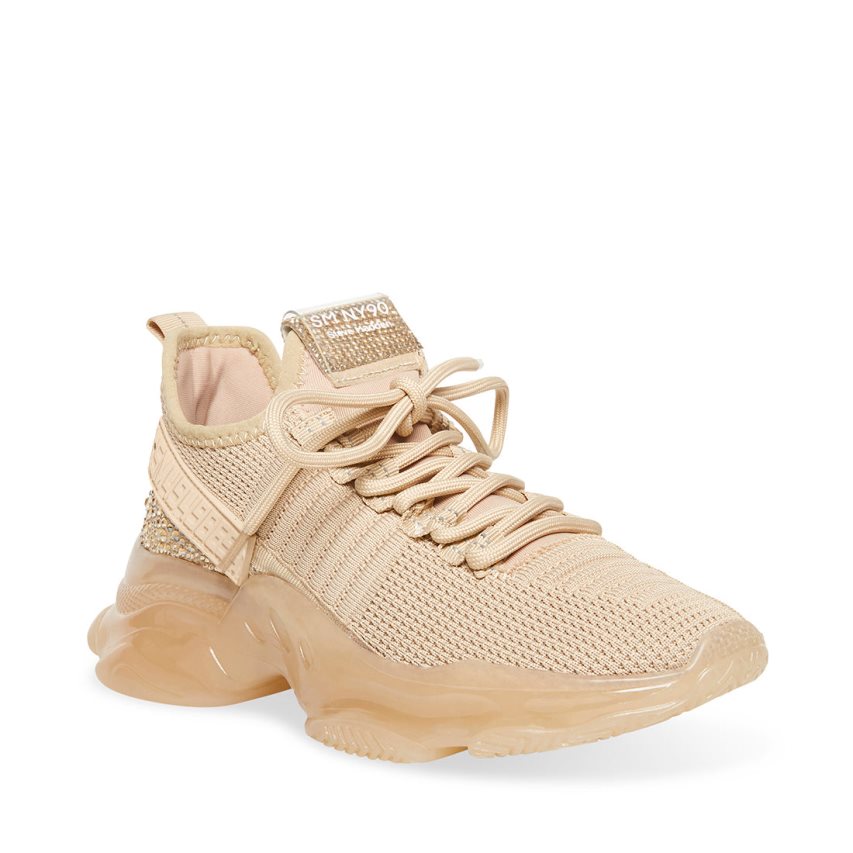 Steve Madden Maxima Joggesko Dame Beige | OLETB9684