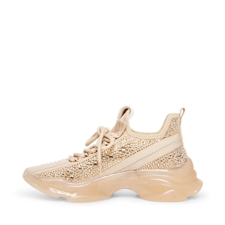 Steve Madden Maxima Joggesko Dame Beige | OLETB9684