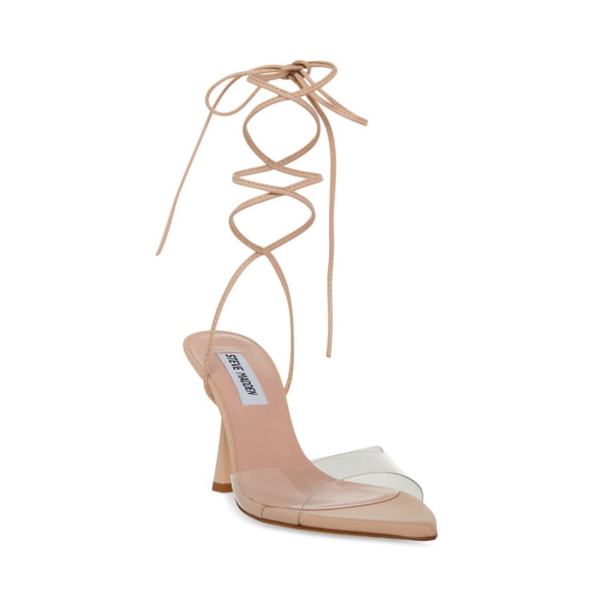 Steve Madden Melina Sandaler med Hæl Dame Beige | KRSLX1207