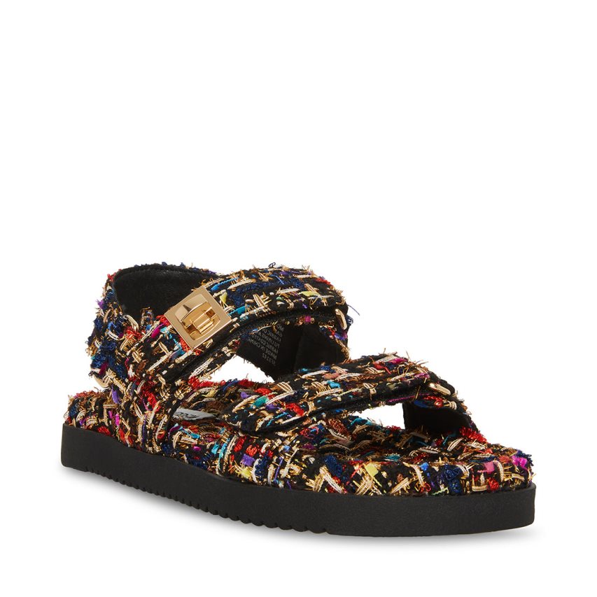 Steve Madden Mona Platåsandaler Dame Multicolor | IJVZC3965