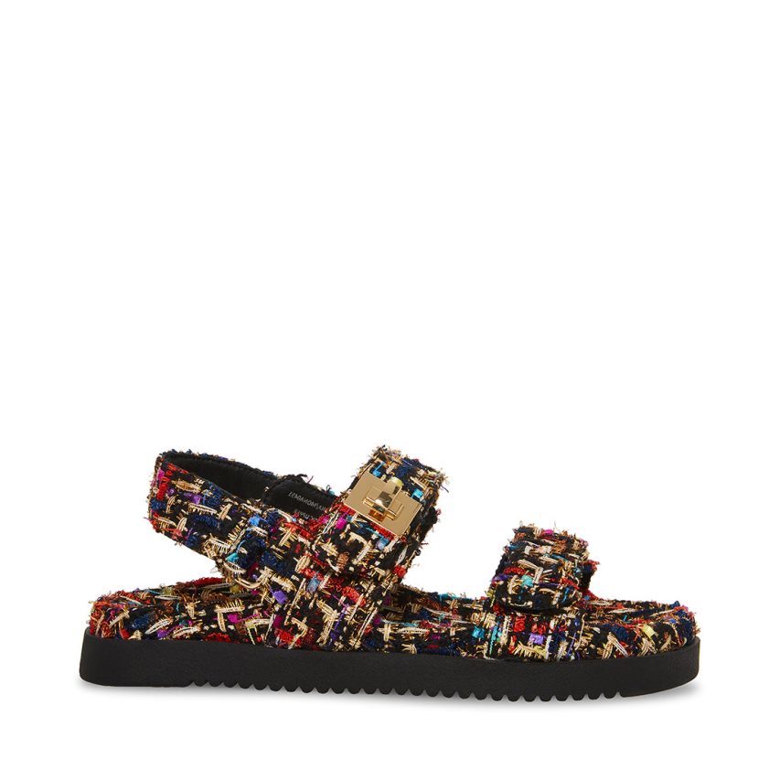 Steve Madden Mona Platåsandaler Dame Multicolor | IJVZC3965