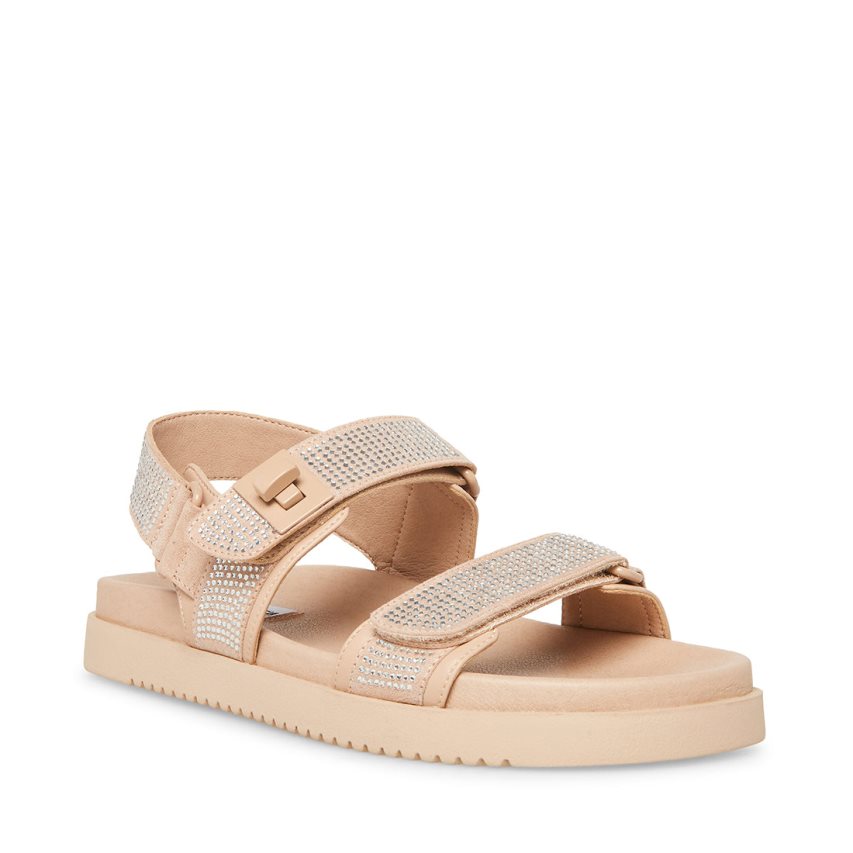 Steve Madden Mona-r Platåsandaler Dame Beige | WDRGU7425