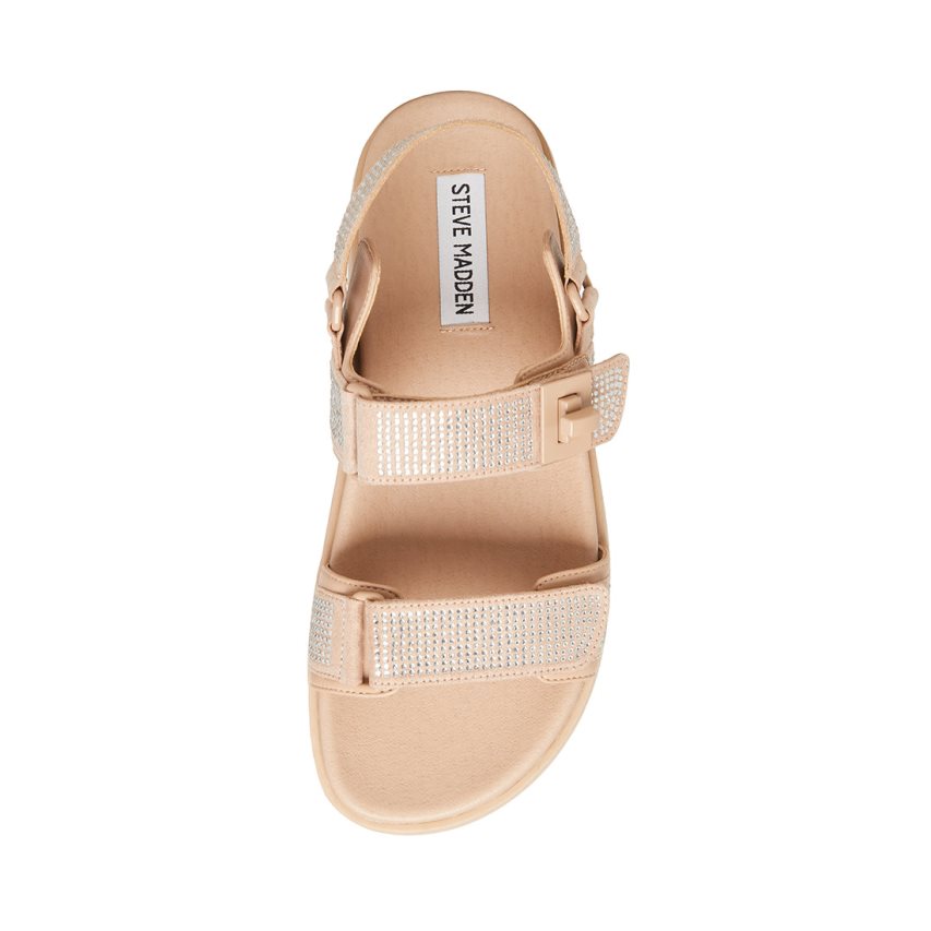 Steve Madden Mona-r Platåsandaler Dame Beige | WDRGU7425