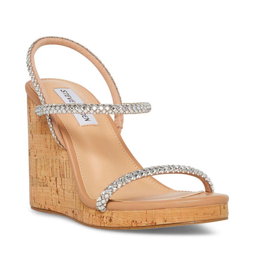 Steve Madden Morgan Wedge Dame Brune | CDTZQ1852