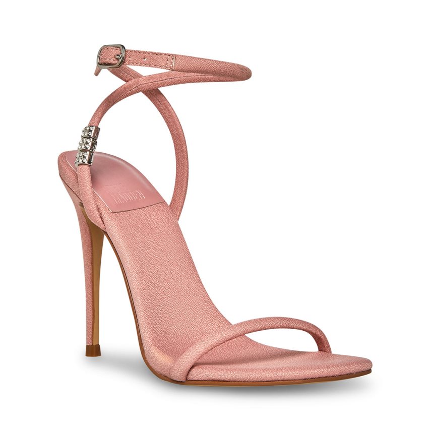 Steve Madden Nadine Sandaler med Hæl Dame Rosa | JSDYU1784