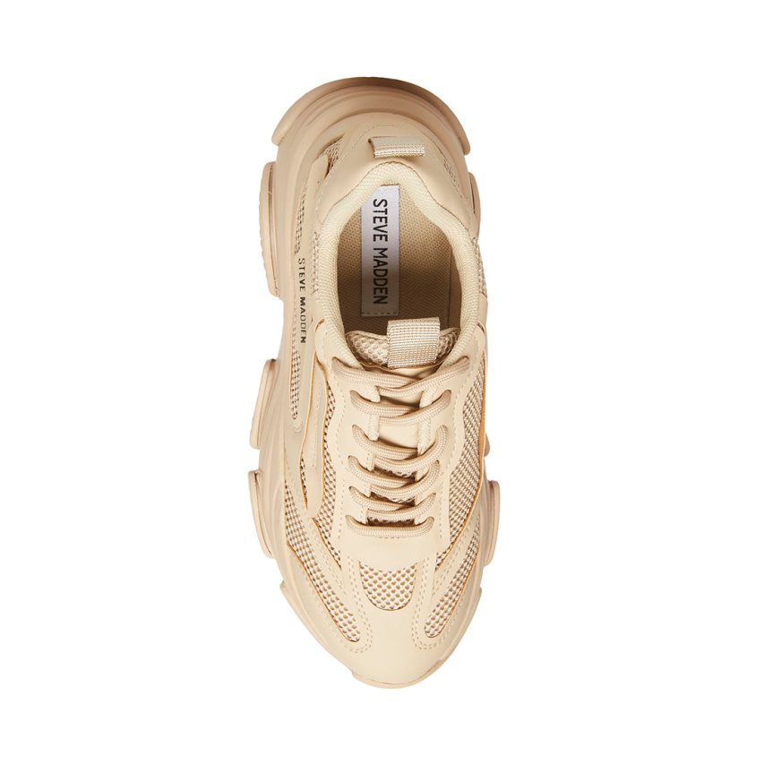 Steve Madden Possession Joggesko Dame Beige | GPANH1390