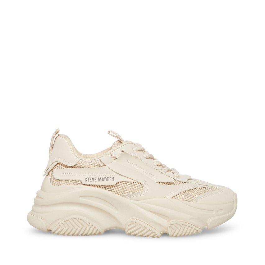 Steve Madden Possession Joggesko Dame Beige | YMCST3689