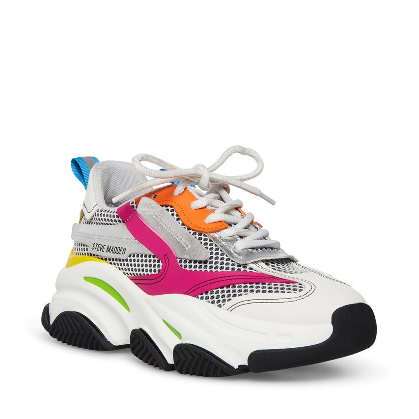 Steve Madden Possession Joggesko Dame Multicolor | KQOYA7015