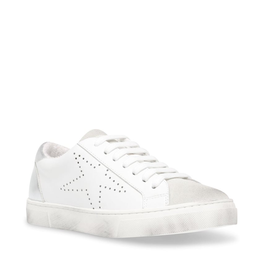 Steve Madden Rezza Joggesko Dame Hvite | BOKUS5368