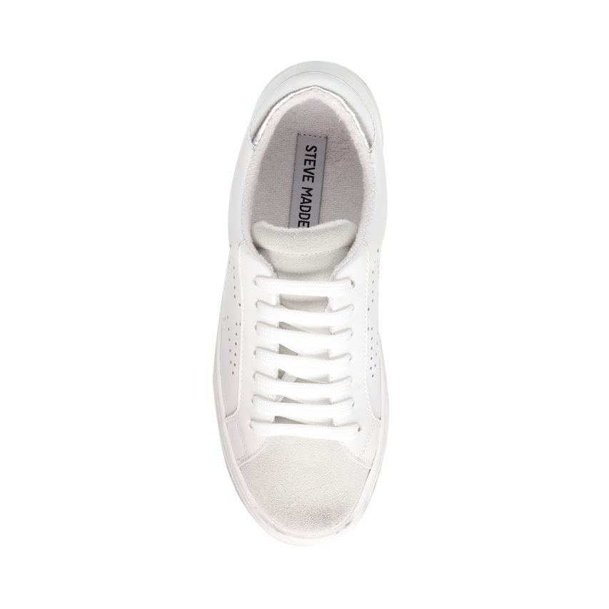 Steve Madden Rezza Joggesko Dame Hvite | BOKUS5368