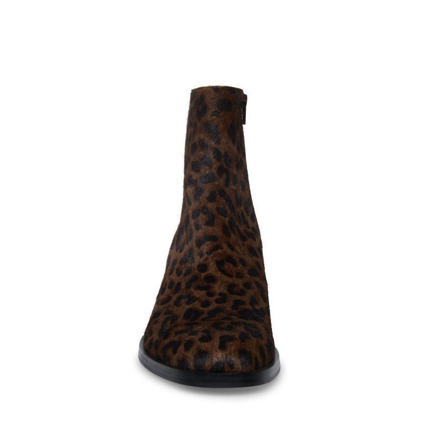 Steve Madden Richie Ankelstøvletter Herre Leopard | IDNYG4803