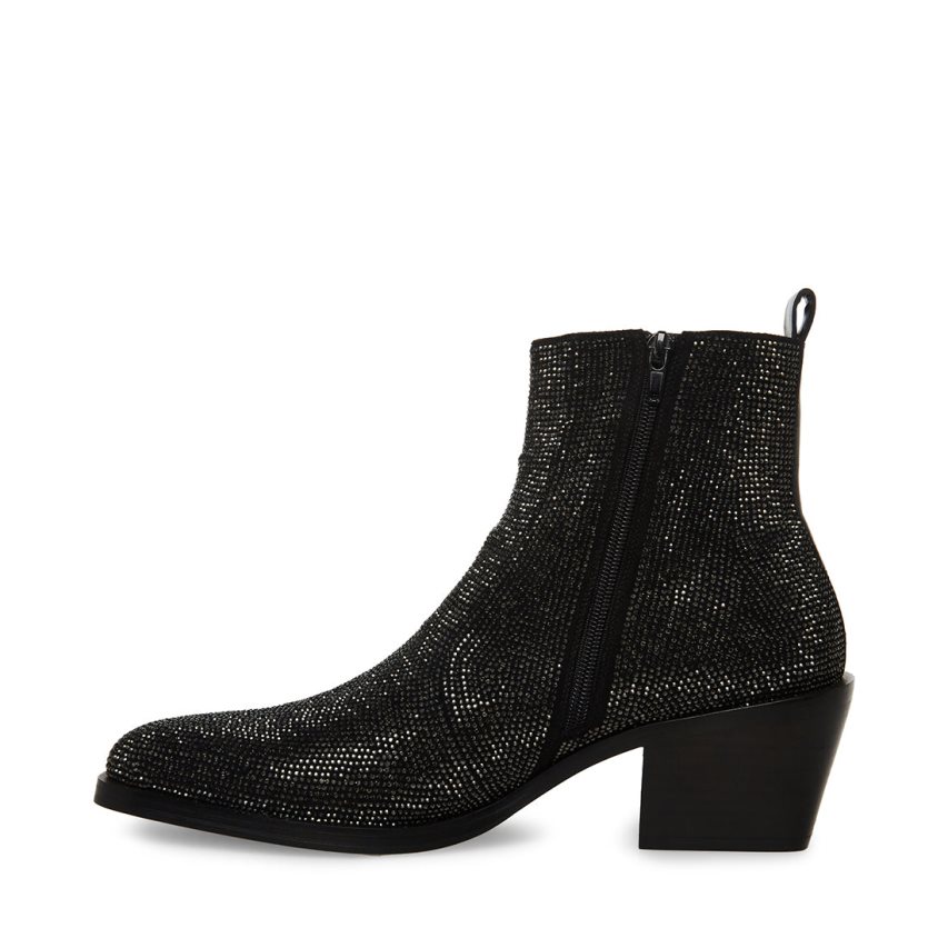 Steve Madden Richie Ankelstøvletter Herre Svarte | KVAXW0417