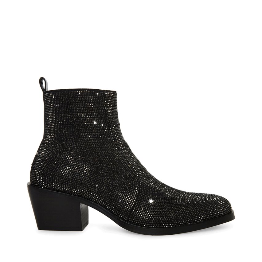 Steve Madden Richie Ankelstøvletter Herre Svarte | KVAXW0417