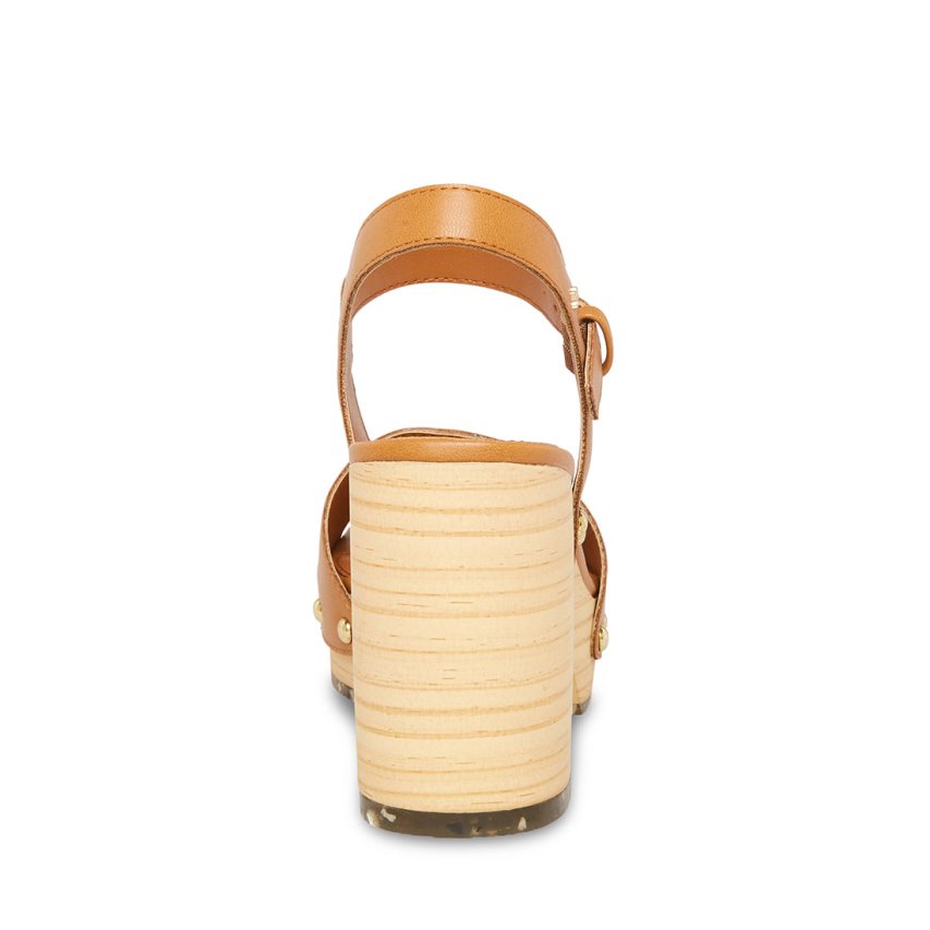 Steve Madden Rubyy Sandaler med Hæl Dame Brune | MFKWL3597