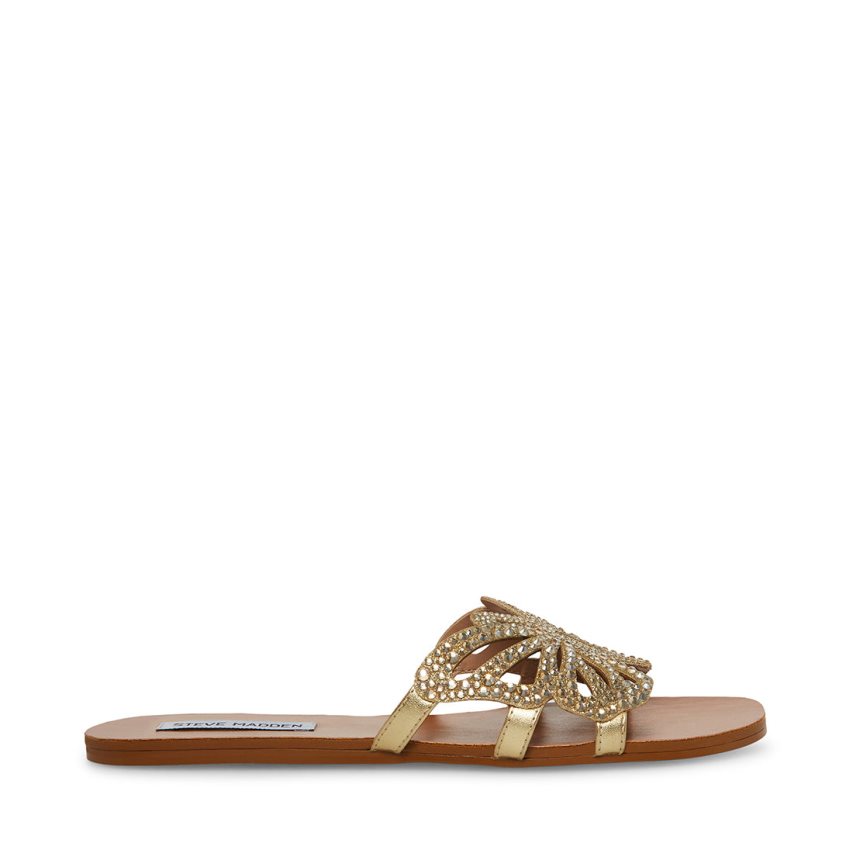 Steve Madden Savannah Badesandaler Dame Gull | WKSOF7048