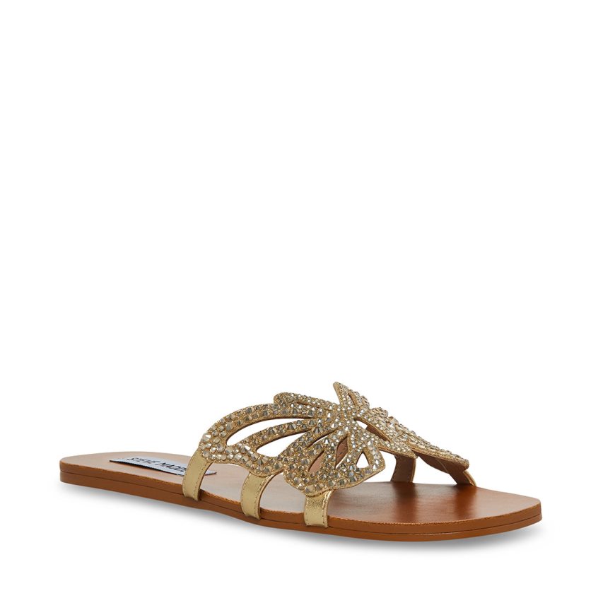 Steve Madden Savannah Badesandaler Dame Gull | WKSOF7048