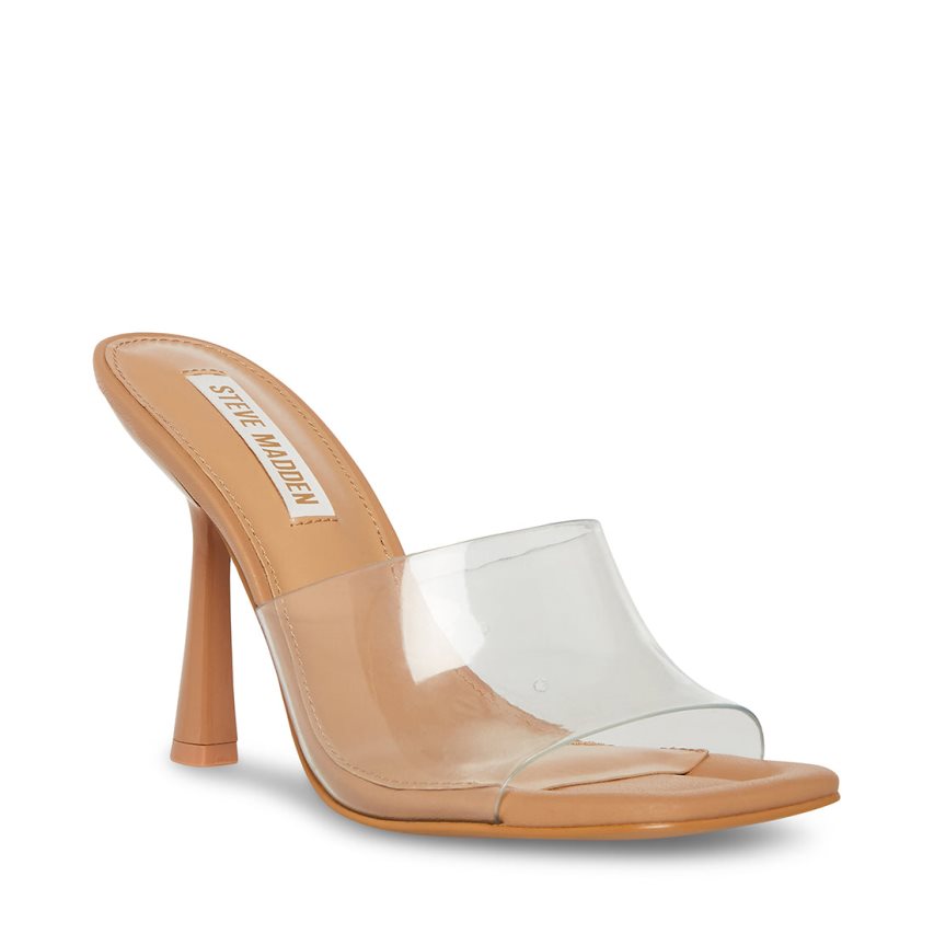 Steve Madden Selene Mules Sko Dame Lyse Brune | DRYMF1460