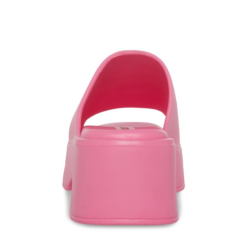 Steve Madden Slinky-j Platåsandaler Dame Rosa | RCODX3860