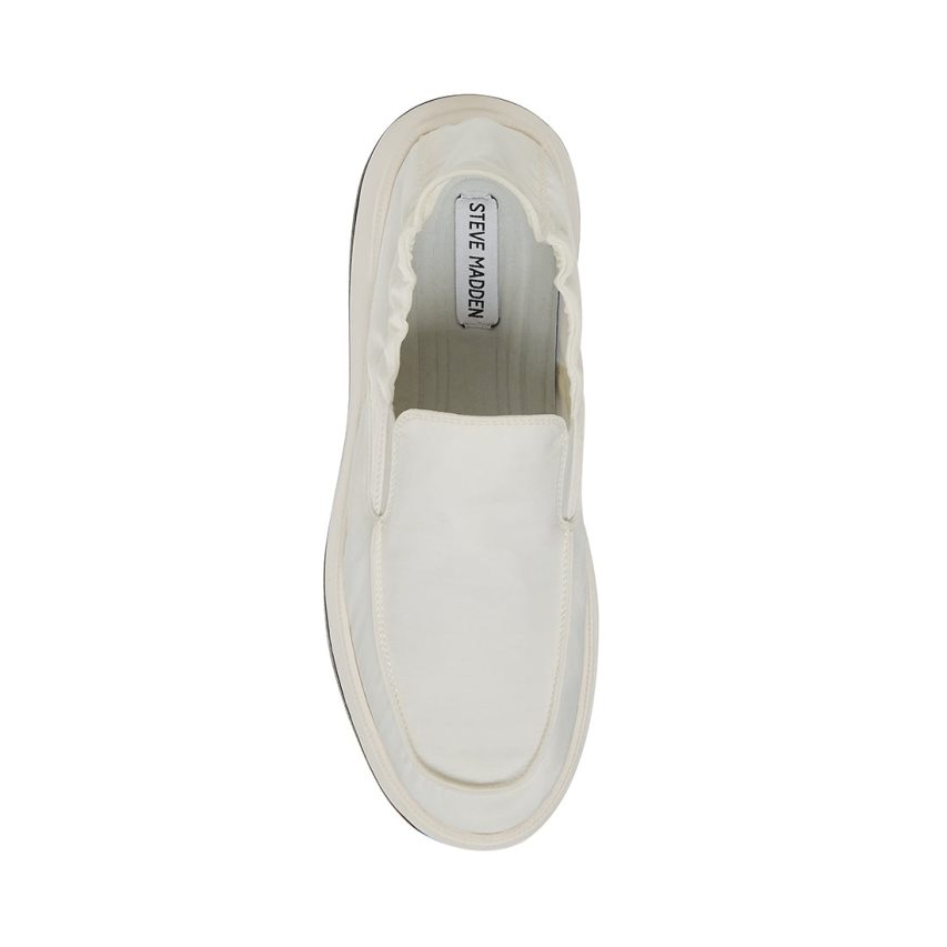 Steve Madden Sonny Loafers Herre Hvite | LFMKG3481